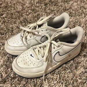 Nike Force 1 White Sneakers Kids 12C